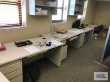 (5) DESK UNITS