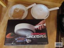 Corning Ware Range Toppers skillets
