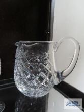 Waterford ice lip pitcher