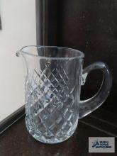 Waterford pitcher, Alana pattern