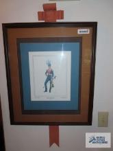Kingdom of England print and Austria print. Both by W. Tritt