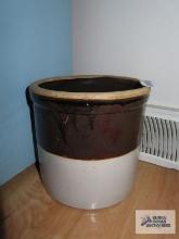 One gallon crock