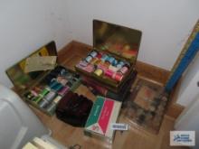 Variety of sewing accessories