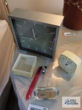 Battery powered clocks