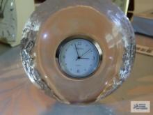 Orrefors quartz battery powered clock