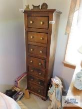 Pine lingerie chest
