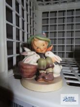 Hummel Playmates figurine. bottom is covered with felt