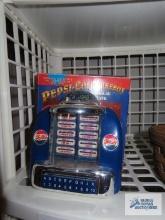 Pepsi-Cola musical bank jukebox with box