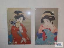 Japan Airlines advertising posters