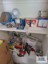 Light bulbs, hardware, tools and etc