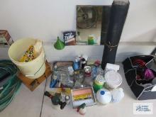 Yard and garden supplies, painting supplies, hardware, etc