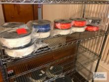 12 SPOOLS UNOPENED FILAMENT. SEMPER-FLEXX98. NEW. SOME MAY HAVE TEAR IN PACKAGING.