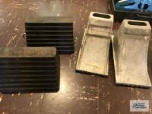 (2) SETS OF WHEEL BLOCKS