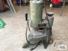 STRIPPIT PUNCH AND DIE GRINDER WITH (3) WEIGHTS