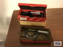 (2) STARRETT MICROMETERS