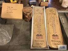 MOONSHINE THERMOMTER AND FOOD TIN