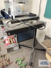 Homemade heater with roll about stand