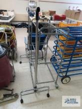 Clothing rack and ball rack