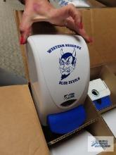 Western Reserve Blue Devils soap dispensers