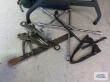 Speed wrenches, heavy duty gear puller, leather tools, etc.