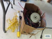 Fluorescent trouble light with copper wire