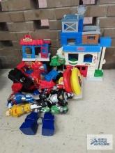 Assortment of children's toys