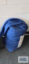 E-Z Up blue canopy top only