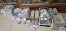 Large assortment of commercial China. Mostly Royal China Incorporated