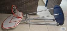 Portable basketball hoop made by Porter