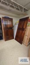 Lot of cherry doors. 80x36