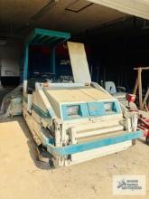 Tennant power sweeper 250, gasoline engine. Serial number 1950. 0509 hours. We did not have this