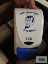 Western Reserve Blue Devils soap dispensers