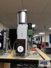 Crystal Alloys injectors 110 Megatron 1 oz air powered plastic injection machine