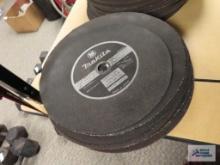 Medium and large size cut off wheels