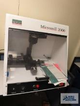 Model Micro Mill 2000 computerized mill