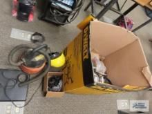 Shop-Vac parts, safety visor, hardware, etc.