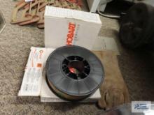 Two rolls of new Hobart welding wire
