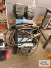 Millermatic model 212 welder with welding masks