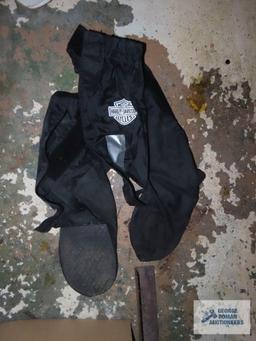 Harley Davidson rain boot covers