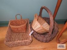 Variety of baskets