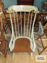 Hitchcock rocking chair