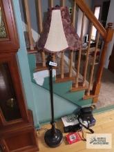Metal floor lamp