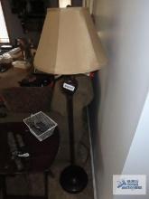 Metal floor lamp