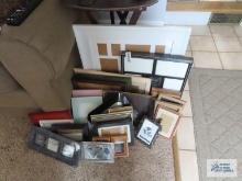 large variety of picture frames
