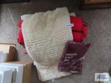 Variety of throw blankets