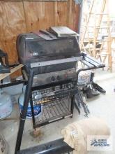 Thermos grill, grill utensils, and cover
