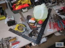 Stanley fat max squares and freight line with marking chalk