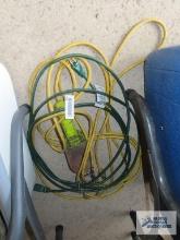 Shop light with extension cord