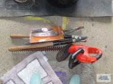 Electric edge trimmers, pruners, and etc