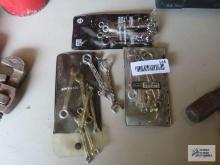 Miniature Craftsman wrenches